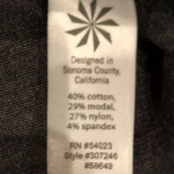 Athleta Skirt SP Gray Single Pleat A-Line #159 - Picture 6 of 6